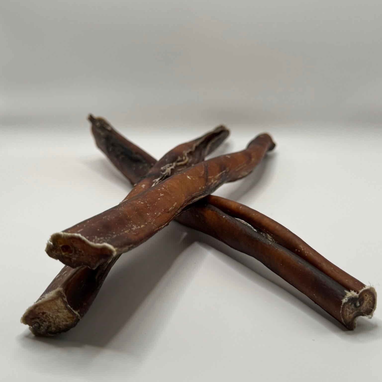 Natural air-dried beef pizzle stick for powerful chewer dogs