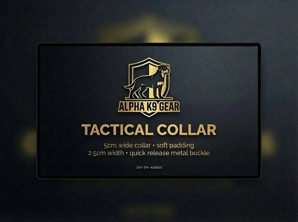 Tactical Dog Collar Coming Soon
